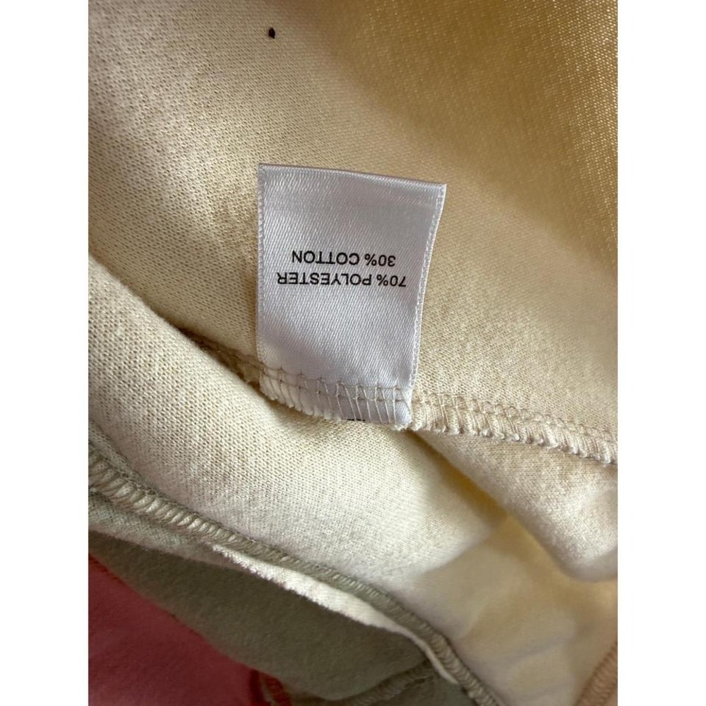 NWOT CK Squared Colorblock Fleece Quarter Zip Pullover Sweatshirt Women Medium - Picture 6 of 7